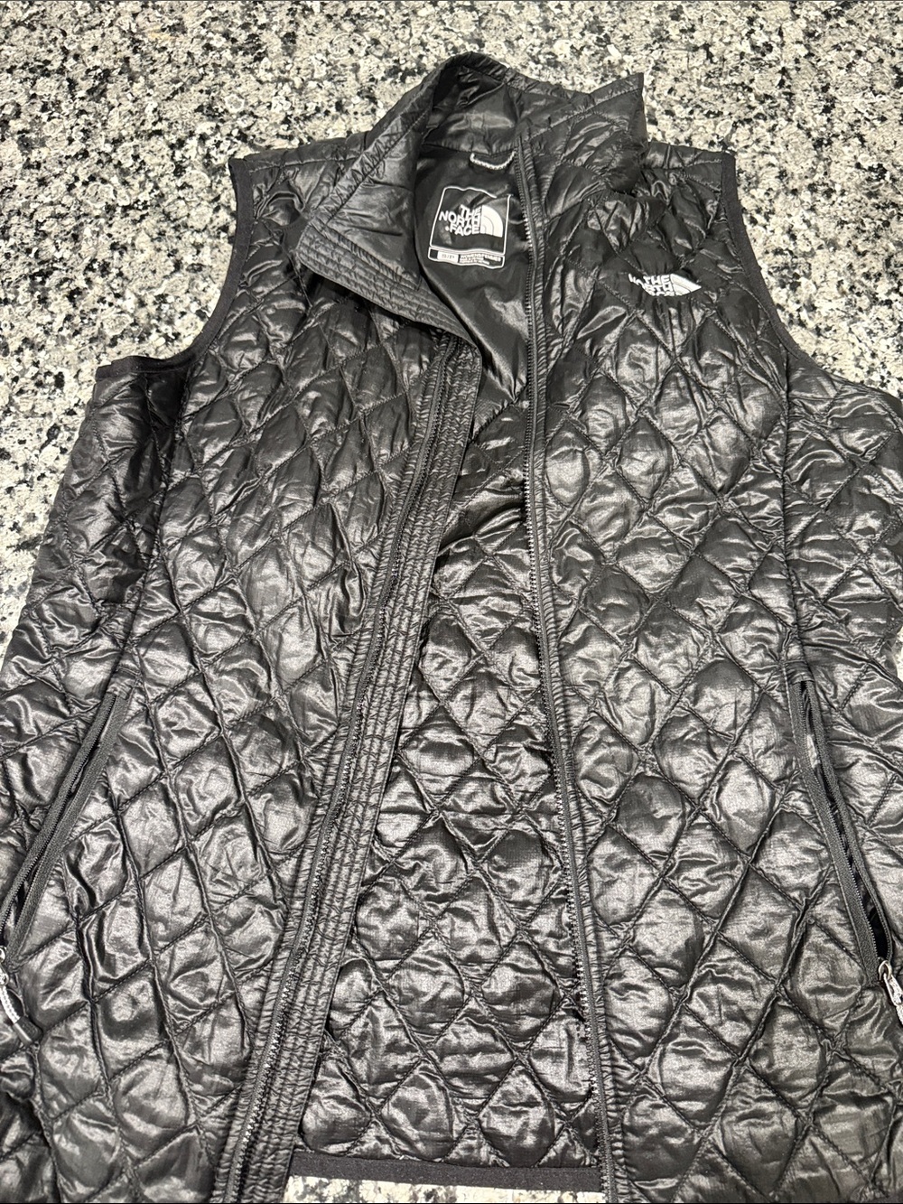 The North Face Women's Black Quilted Packable Vest